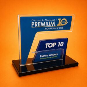 Troféu Top 10 de Acrilico