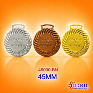 medalha metal 35mm