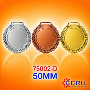 medalha metal