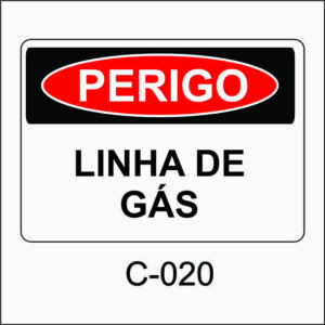 placa de perigo