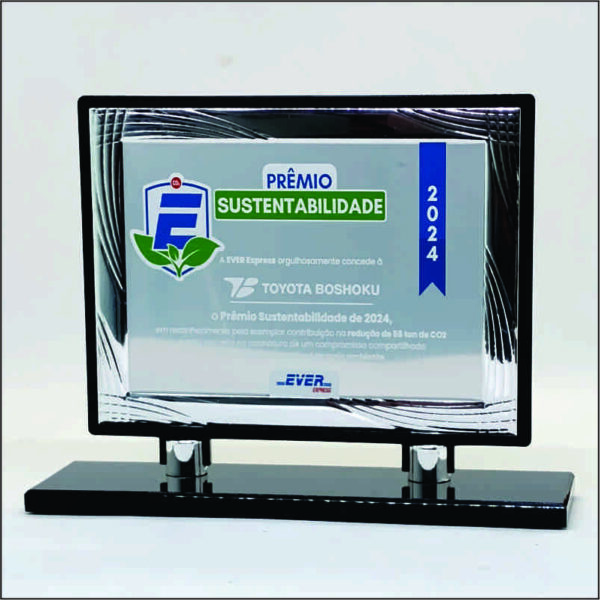 TROFEU PLACA ALUMINIO
