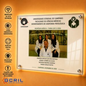 QUADRO ACRILICO DE 4MM 40X30