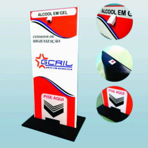 PORTA ALCOO GEL