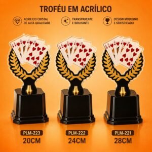 TROFEU EM ACRILICO