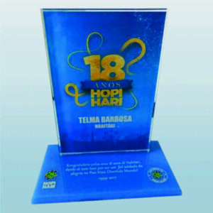 trofeu em acrilico