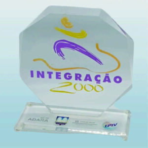 trofeu em acrilico