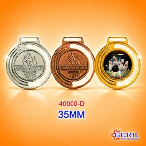 MEDALHAS DE METAL