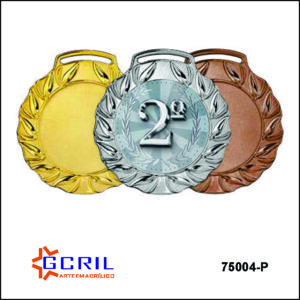 MEDALHAS DE METAL