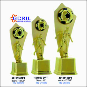 troféu metal