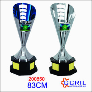 troféus metálico