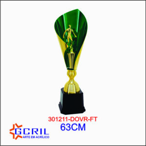 troféus metálico