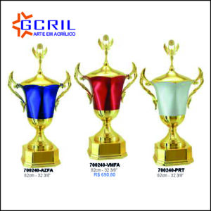 troféus metálico