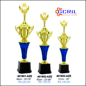 troféus metal