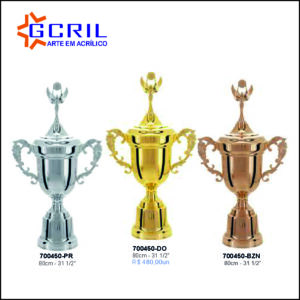 troféus metálico