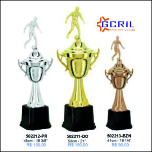troféu metal