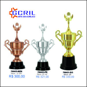 TROFEUS EM METAL