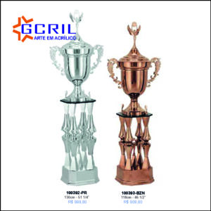 troféus metálico