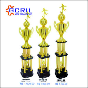 troféus metálico