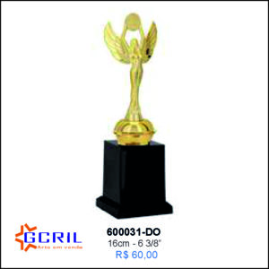 troféus metálico