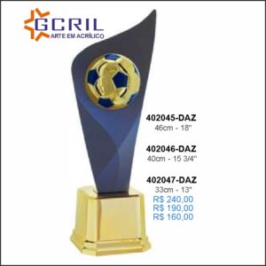 troféu metal