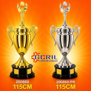 Troféu metálico 1045