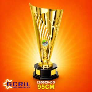 Troféu metálico 1046