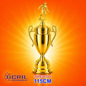 Troféu metálico 1048