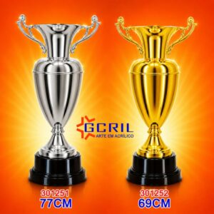 Troféu metálico 1049