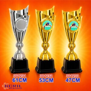 Troféu metálico 1053