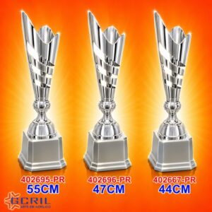 Troféu metálico 1057