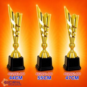 Troféu metálico 1058