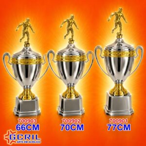 Troféu metálico 1070