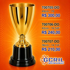 trofeu platinado 20