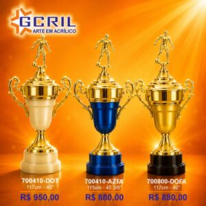 troféu platinado 27