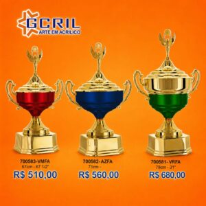 troféu platinado 28