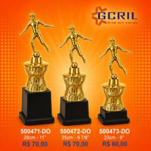 Troféu metálico 406