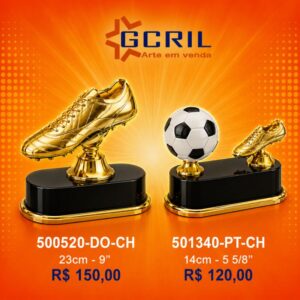 Troféu metálico 413