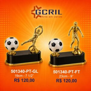 Troféu metálico 414
