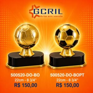 Troféu metálico 416