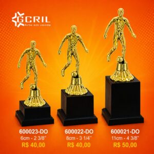 Troféu metálico 431
